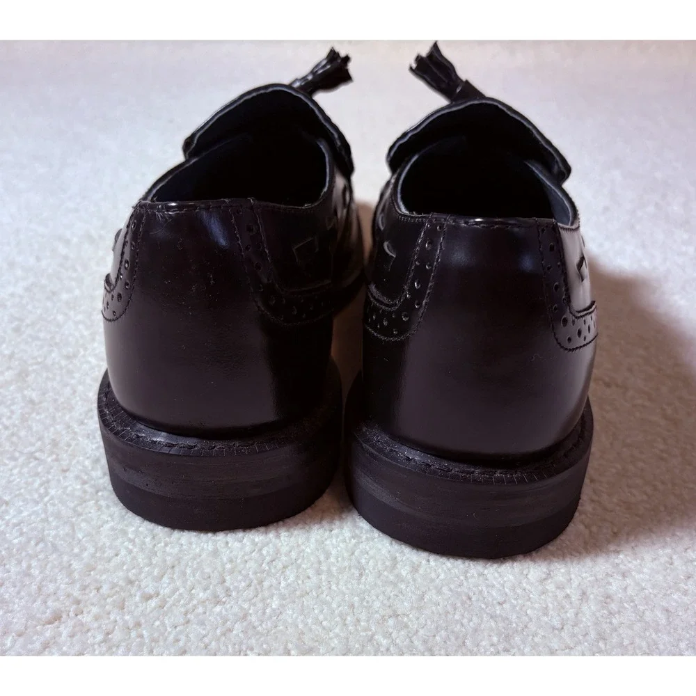 EXECUTIVE IMPERIALS 370 Tassel Wingtip Leather  Oxford Shoes Men's Sz 10 E2
